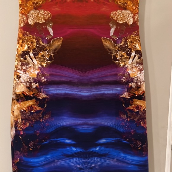 McQ Alexander McQueen Body Con Dress XS - Picture 4 of 10